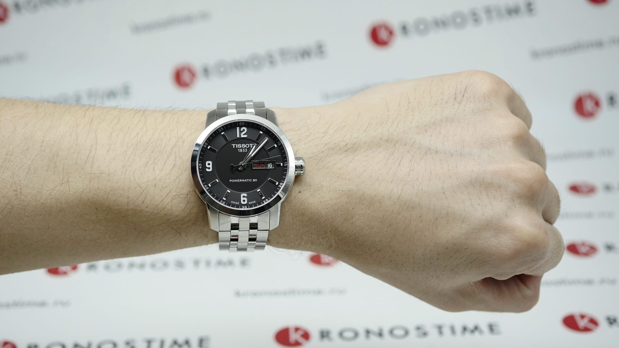 Tissot Tissot PRC 200 Powermatic 80 T055.430.11.057.00  - задняя крышка сталь металл корпуса, швейцария часы